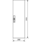 univers Drzwi prawe do obudowy IP54 950x300mm FZ013W HAGER