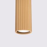 Sollux Lampa wisząca KARBON 3L złoty SL.1556