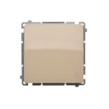 Simon Basic Przycisk światło 16A 250V zaciski śrubowe beż BMS1A.01/12 KONTAKT