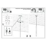 Sollux Lampa wisząca PASTELO 1 drewno SL.1266