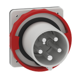 Wtyczka PratiKa prosta 63A - 3P+N+E - 380..415 V AC - IP67 - panel