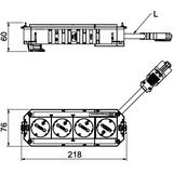UTC4 G W3OR1 Ü Uniwersalny wspornik Connect
