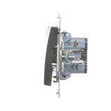 Simon 54 Łącznik świecznikowy 16A 250V zaciski śrubowe antracyt DW5A.01/48 KONTAKT