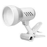 Dalla lampa biurkowa z klipsem 40W E27 stal + tworzywo biała DL-10/W ORNO