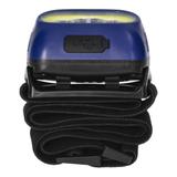 Latarka czołowa COB+LED, ładowanie USB, czujnik ruchu, niebieska LT-13/BL ORNO