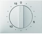 BERKER K.1 Płytka czołowa z pokrętłem do mechanicznego łącznika czas 0-15 min biały 16347109 HAGER