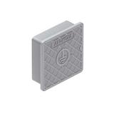 Skrzynka probiercza na elewację 150x150x50 mm AN-60B/S /szara/ AN-KOM