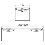 PZKRT200/3 POKRYWA RYFLOWANA Z ZAMKIEM 3,0 MM