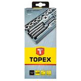 Narzynki i gwintowniki M3-M12, zestaw 20 szt.