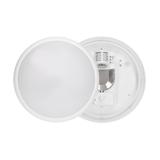 BREVA, plafon oświetleniowy z mikrofalowym czujnikiem ruchu, 60W, E27, IP44, poliwęglan mleczny AD-PL-316WE27PMM ORNO