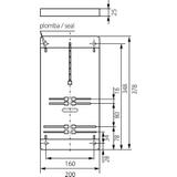 Tablica licznikowa T-1F/3F-b/Z-10.41 OPATÓWEK