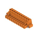 BLZP 5.00HC/11/180F SN OR BX Wtyk PCB (złącze wiązki), 5.00 mm, Liczba biegunów: 11, Przyłącze z jarzmem /24szt./ 1955710000 WEIDMÜLLER