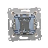 Simon 54 Przycisk pojedynczy zwierny bez piktogramu 16A z. śrub. kremowy