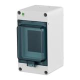 HERMETICA Rozdzielnica hermetyczn 1x3 ZACISK N IP 65 dymna