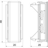 GK-OTSA45LGR, Pokrywa styku pokrywy