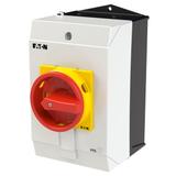 T0-3-15680/I2H/MBS/SVB Rozłącznik 20A 3P+N + 1Z 1R MBS czerwony - żółta rączka 182431 EATON