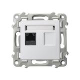 SZAFIR Gniazdo komputerowe pojedyncze, kat. 5e MMC - kolor biały