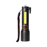 Latarka LED, 270/105lm, 1200mAh, przecinak do pasów, młotek bezpieczeństwa LT-30 ORNO