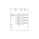 EPSITRON zabezpieczenie elektron. 24 V DC 4 x 6A