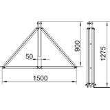 isFang 3B-150-A, Trójnóg