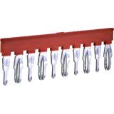 ESH-EFB.4/10/R Zwieracz wtykowy izolowany 10-torowy (czerwony)