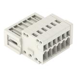 MCS-MICRO wtyk 6-bieg. j-szary raster 2,5 mm /100szt./ WAGO
