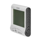 Przewodowa stacja pogodowa z pomiarem temperatury zewnętrznej i wewnętrznej oraz wilgotności biała W