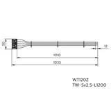 Akcesorium Coreline WT120Z TW-5x2,5-L1200 5 lat gw. PHILIPS