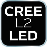 Latarka czołowa akumulatorowa USB 1000 lm czerwony/niebieski CREE LED + LED