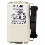 FUSE 50A 1250V 1*BKN/80 AR CU Wkładka szybka 50A AC 1250V rozmiar 1 45x59x81 mm aR, 170M3438 EATON