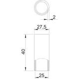 SVM25 W G, Mufa rury stalowej