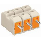 wtyk rozgałęźny 2,5 mm2 4-polowy biały