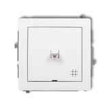 DECO Mechanizm łącznika krzyżowego w stylu amerykańskim biały