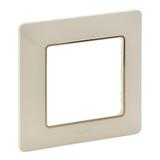 Valif:Ramka x1 Kremowa/Złota 754061 LEGRAND