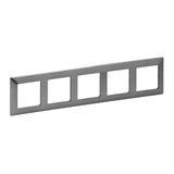 VALIF:RAMKA X5 STALOWY, Legrand