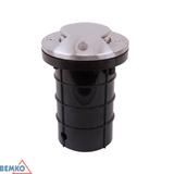 OPRAWA NAJAZDOWA DORYT GU10 MAX-50W OKRĄGŁA Z OSŁONĄ