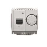 Simon Basic Regulator temperatury z czujnikiem wewnętrznym 16A 230V. Montaż gniazda na wkręty do pus