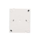 Simon Aquaclick Przycisk dzwonek 10AX 250V zaciski śrubowe, biały