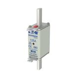 NH FUSE 125A 400V GG/GL SIZE 01 Wkładka NH01 125A 400V GL/GG podwójny wskaźnik 125NHG01B-400 EATON