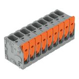 Złączka do płytek drukowanych dźwignia 6mm2 RM 7,5mm 9-bieg szara /25szt./ 2606-3109/020-000 WAGO