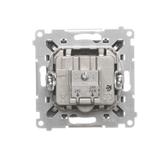 Simon 55 Gniazdo antenowe satelitarne podwójne SAT-SAT-RTV 2x Wejście: 5 MHz÷2,4 GHz Grafitowy mat