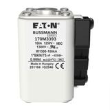 FUSE 160A 1250V 1*BKN/75 AR CU Wkładka szybka 160A AC 1250V rozmiar 1 45x59x75 mm aR 170M3393 EATON