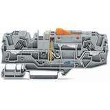 TOPJOB-S złączka rozłączalna do kontroli doziemień 230 V szara