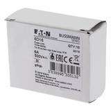 FUSE-D1 6A T GL/GG 500VAC E16 Wkładka DI 6A T GL/GG 500VAC E16 6D16 EATON