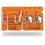 złączka do płytek drukowanych bezpiecznikowa pomarańczowa 5,08 mm