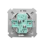 Simon Basic Łącznik schodowy podwójny z podświetleniem LED 10A 250V zaciski śrubowe biały BMW6/2L.01/11 KONTAKT