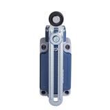 Łącznik w obudowie metalowej, 1NC+1NO, dźwignia z rolką tworzywową