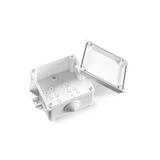 N80x80 ,  Puszka naścienna dławnicowana 83 x 83 x 53 mm, biały