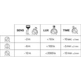 Naświetlacz FLOOD LED PERFORMANCE 20W 3000K SYM 100 SENSOR black