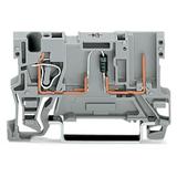 X-COM złączka bazowa 1-przewod./1-pinowa z dioda 1N 4007